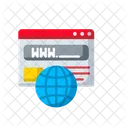 Domain registrations  Icon