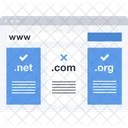 Domain Registrierung Seo Symbol