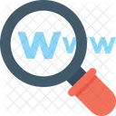 Domain Searching Www Icon
