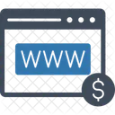 Surfen Domain Internetverbindung Symbol