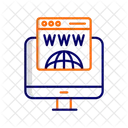 Domain Registrierung  Symbol