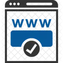 Domain Registrierung  Symbol