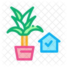 Domestic Plant  Icon