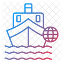 Domestic Shipping  Icon