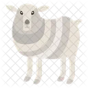 Domesticated Livestock Wool Production Sheep Breeds Icon