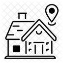 Emplacement Du Domicile GPS Navigation Icône