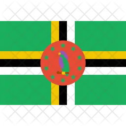 Dominica Flag Icon