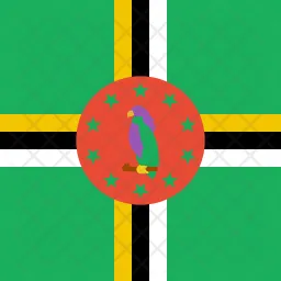 Dominica Flag Icon