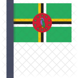 Dominica Flag Icon