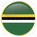 Dominica National Flag Icon