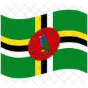 Flag Country Dominica Icon