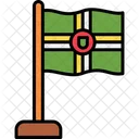 Dominica Country Flag Icon