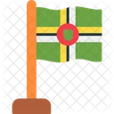 Dominica Country Flag Icon