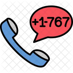 Dominica Dial Code  Icon