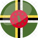 Dominica Flag Country Icon