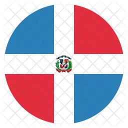 Dominican Flag Icon
