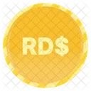 Dominican Peso Coin  Icon