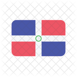 Dominican Republic Flag Icon