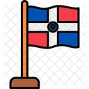 Dominican Republic Country Dom Icon