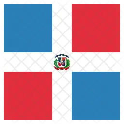 Dominicano Flag Ícone