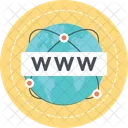 Www Dominio URL Ícone