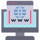 Dominio Da Web Www Site Icon