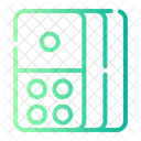 Domino Dominoes Domino Pieces Icon