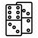 Domino Spiel Kacheln Symbol