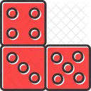 Domino Piece Game Piece Icon