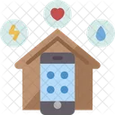 Domotics Smart Home Icon