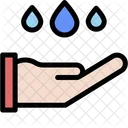 Donación de agua  Icono