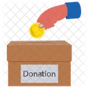 Donación de dinero  Icono