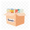 Donación de libros  아이콘