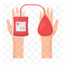 Sangre Donacion Don Icon