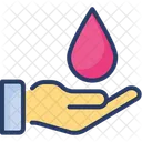 Sangre Donacion Medico Icono