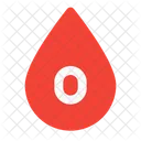 Donación de sangre o  Icono