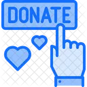 Donar Hacer Clic Donar Hacer Clic Icono