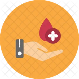 Donar sangre  Icono