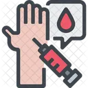 Sangue Donazione Di Sangue Iniezione Icon