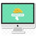 Moneta Computer Dollaro Icon