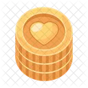 Coins Stack Donate Cash Donate Money Icon