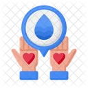Donate Clean Water  Icon