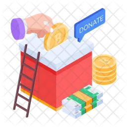 Donate Money  Icon