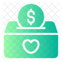 Donation Money Box Icon