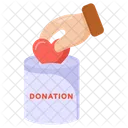 Charity Donation Love Donate Icon