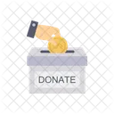 Donation Charity Piggy Bank Icon