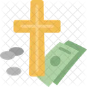 Donation Christian Charity Icon