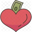 Donation Money Fund Icon