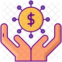 Donation Based Crowdfunding Icon