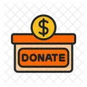 Donation Box Charity Donate Icon